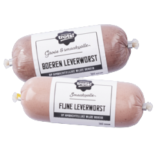 Noordertrots fijne leverworst of boeren leverworst